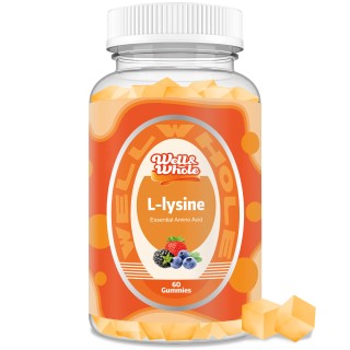 L-Lysine 500mg Supplement  Gummies for for Kids and Adults