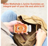 L-Lysine 500mg Supplement  Gummies for for Kids and Adults